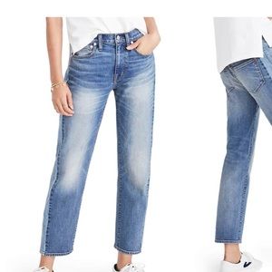 Madewell Cruiser Straights - Pieced leg edition.